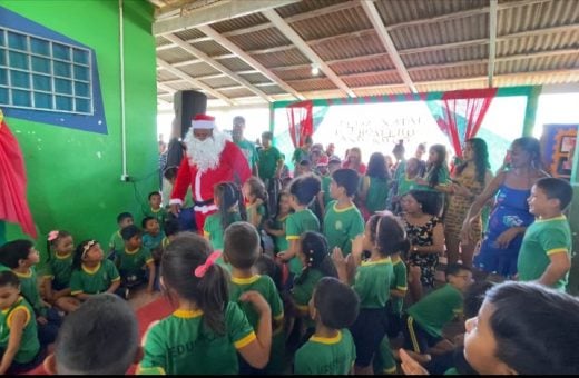 Campanha Papai Noel dos Correios entrega brinquedos na Zona Rural de Boa Vista-RR