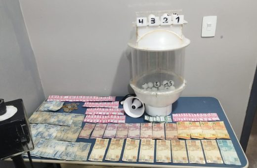 Material apreendido da loteria falsa em Novo Airão - Foto: Divulgação/PC-AM
