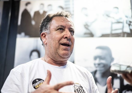 Marcelo Teixeira, Eleito Presidente do Santos, Anuncia Planos Ambiciosos para o Clube - Foto: Reprodução/X @SantosFC