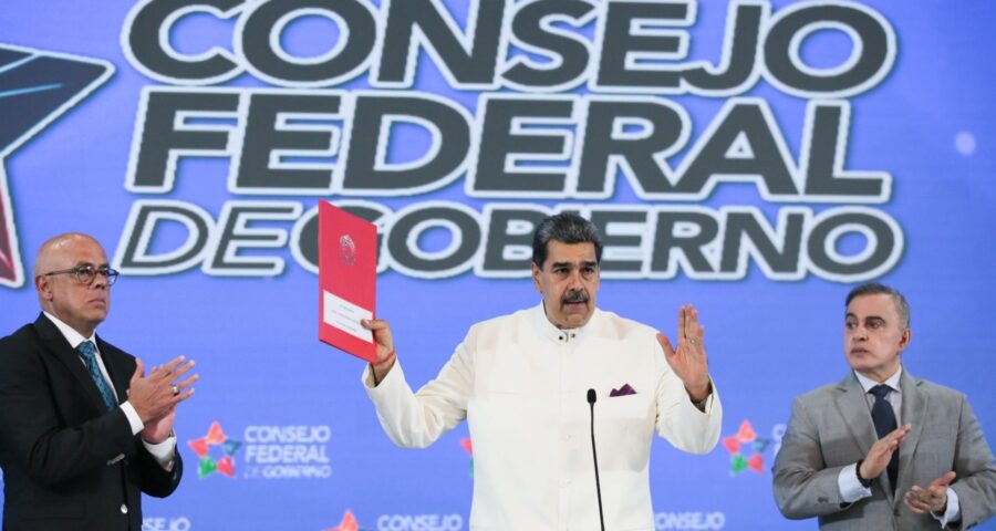 Maduro pediu a aprovação da Lei Orgânica para a defesa da Guiana Esequiba