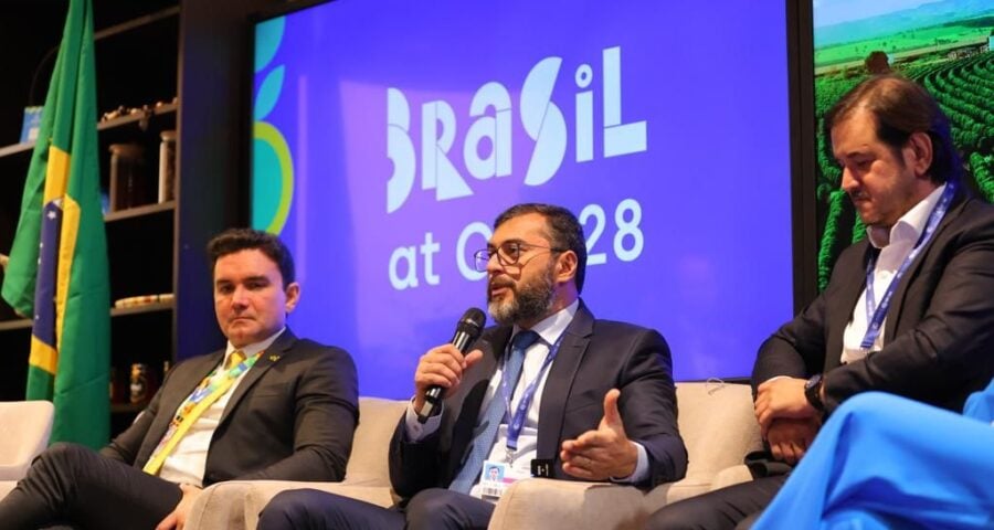 O governador apresentou iniciativas do Estado voltadas para a área ambiental