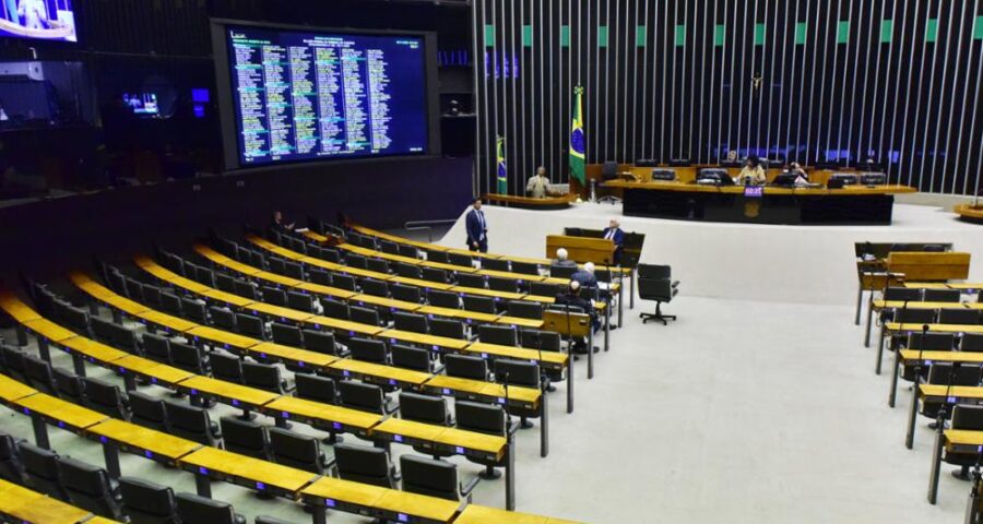 Plenário da Câmara dos deputados