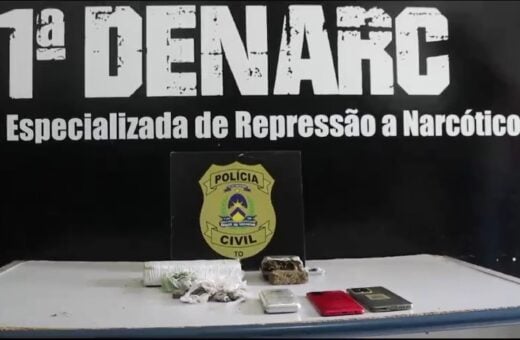 Polícia apreende 2 kg de maconha em região sul de Palmas no TO