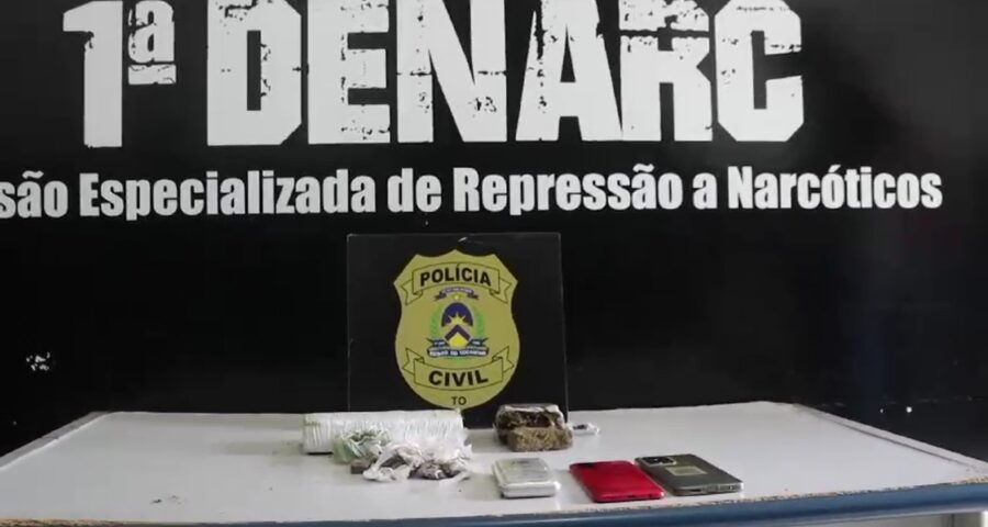 Polícia apreende 2 kg de maconha em região sul de Palmas no TO