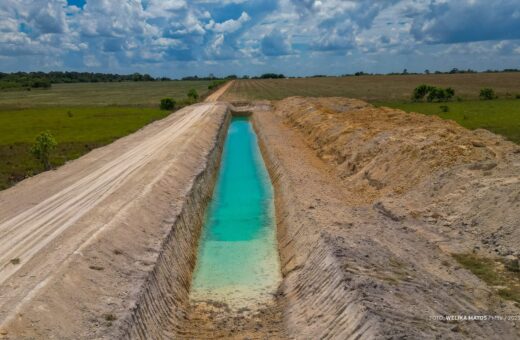 Comunidade indígena de Boa Vista recebe novo tanque para produção de peixe