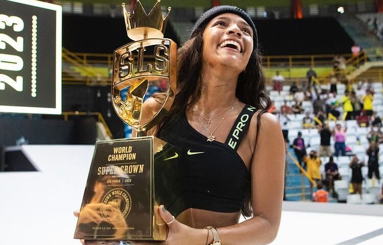 Rayssa Leal: Entre Troféus e Compromissos, a Jovem Skatista Maranhense Conquista o Mundo do Skate - Foto: Reprodução/ Instagram @rayssalealsk8