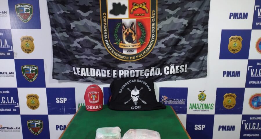 Droga estava dentro de uma caixa térmica - Foto: Divulgação/SSP-AM