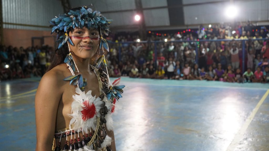 A segunda edição do Festival Cultural Indígena da Juventude - Foto: Assessoria de Comunicação da Prefeitura de Santo Antônio do Içá