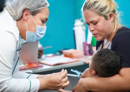 Vinte e setes estados tiveram o aumento na aplicação das vacinas pneumocócica, poliomielite e tríplice viral (1ª dose) - Foto: Walterson Rosa/MS