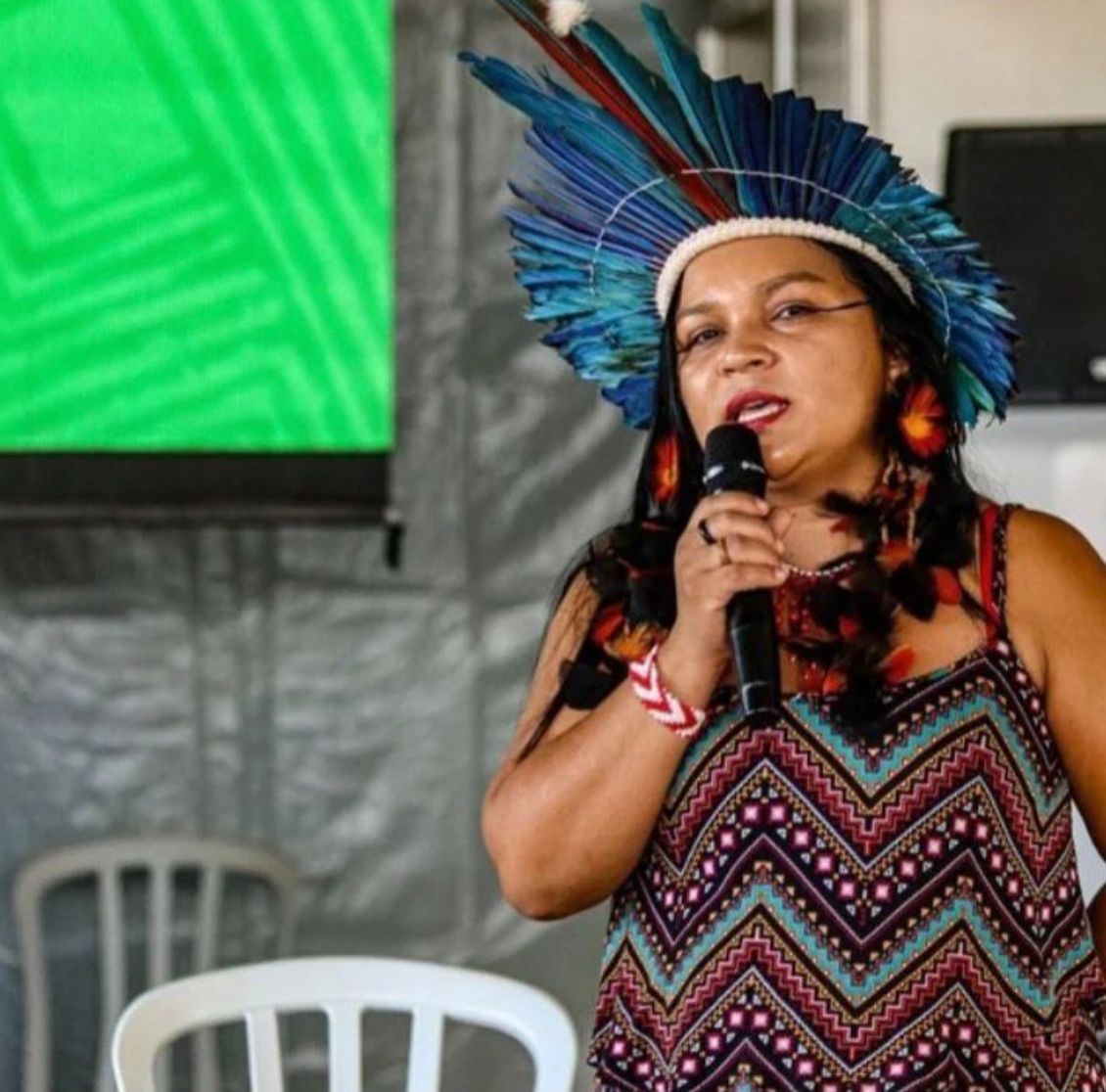 Coordenadora executiva do Conselho Indígena Tapajós Arapiuns - Reprodução: Instagram/ @auriceliaarapiun