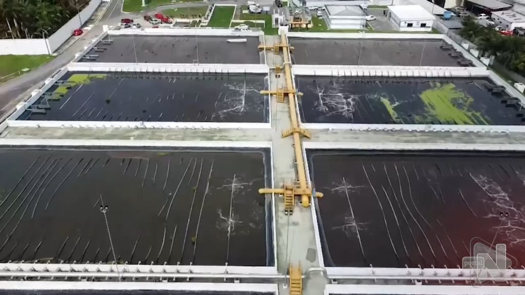 Águas de Manaus tem plano de expansão do serviço de água e esgoto de Manaus – Foto: Reprodução/TV Norte Amazonas