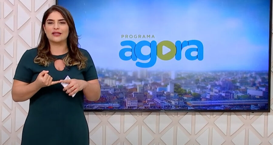 O Programa Agora é apresentado por Samira Benolie – Foto: Reprodução/TV Norte Amazonas