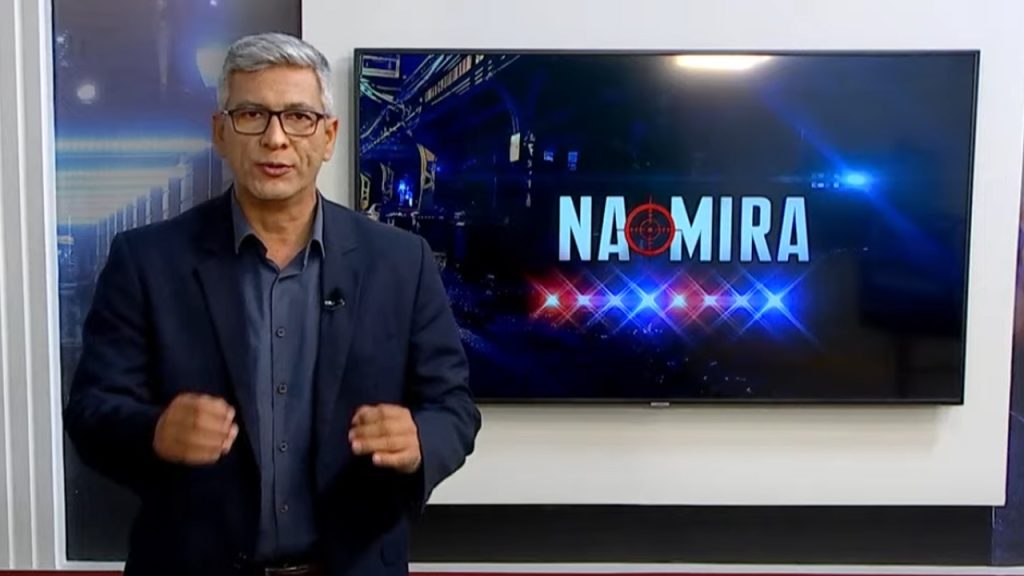 O Programa Na Mira é apresentado por Valter Frota – Foto: Reprodução/TV Norte Amazonas