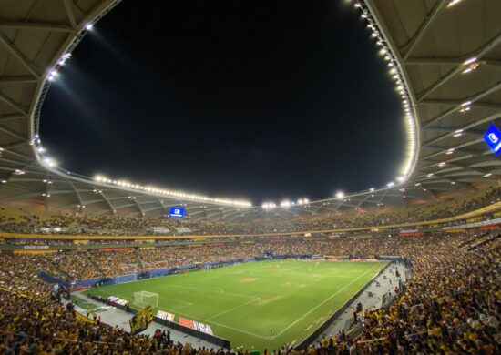 Palco do Jogo dos Famosos é a Arena da Amazônia - Foto: Francisco Santos/Portal Norte