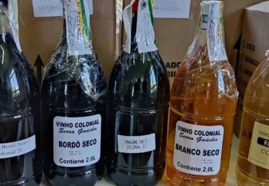 Bebidas irregulares foram apreendidas - Fotos: Divulgação/Mapa