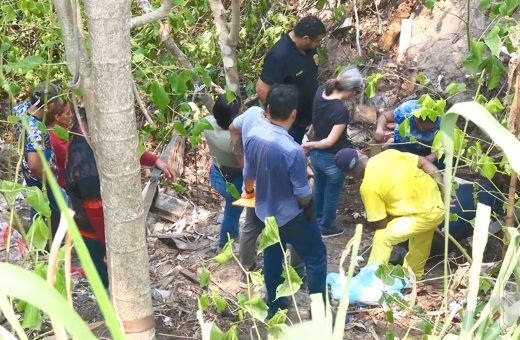 IML confirma que ossada encontrada é do bebê da vítima – Foto: Reprodução/TV Norte Amazonas