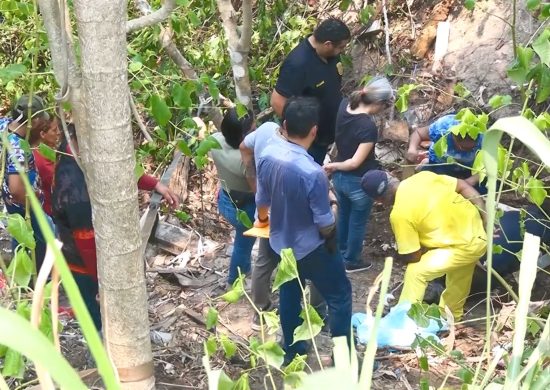 IML confirma que ossada encontrada é do bebê da vítima – Foto: Reprodução/TV Norte Amazonas