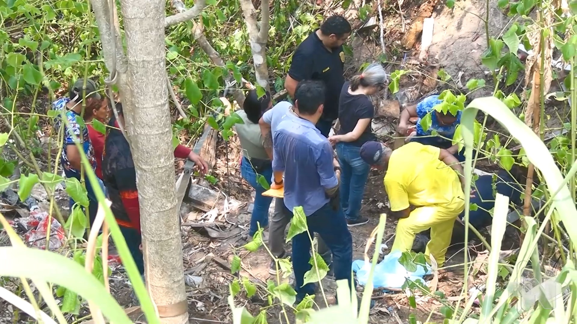 IML confirma que ossada encontrada é do bebê da vítima – Foto: Reprodução/TV Norte Amazonas