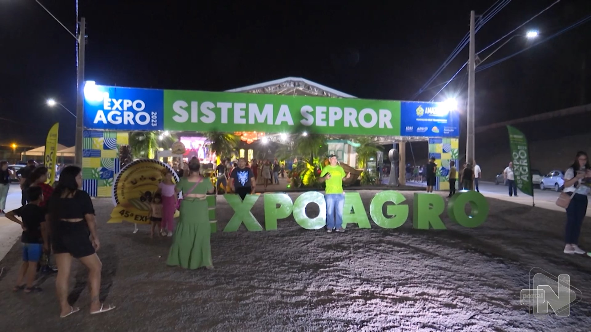 Expoagro tem presença de artistas nacionais - Foto: Reprodução/TV Norte Amazonas
