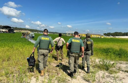 Operação contra garimpo ilegal ocorreu na região do Centro de Manaus - Foto: Divulgação/PF