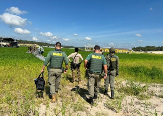 Operação contra garimpo ilegal ocorreu na região do Centro de Manaus - Foto: Divulgação/PF