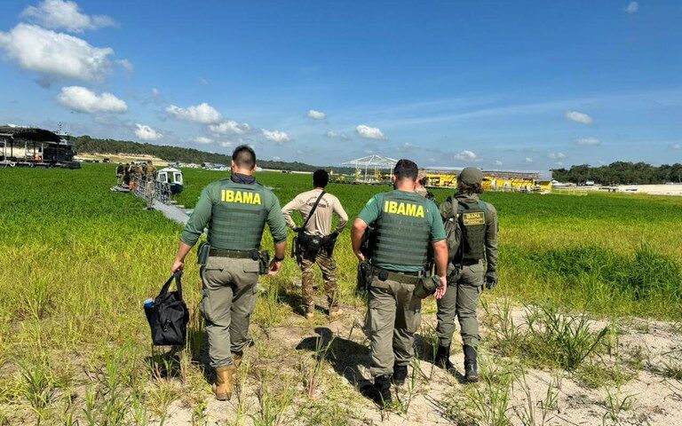 Operação contra garimpo ilegal ocorreu na região do Centro de Manaus - Foto: Divulgação/PF