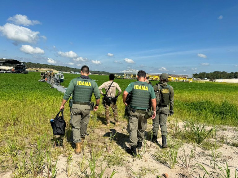 Operação contra garimpo ilegal ocorreu na região do Centro de Manaus - Foto: Divulgação/PF