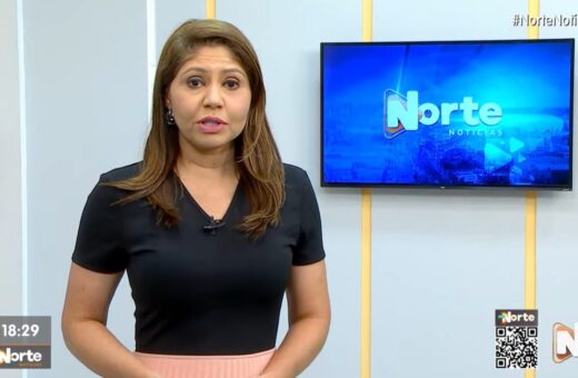 O Norte Notícias é apresentado por Mariana Rocha – Foto: Reprodução/TV Norte Amazonas