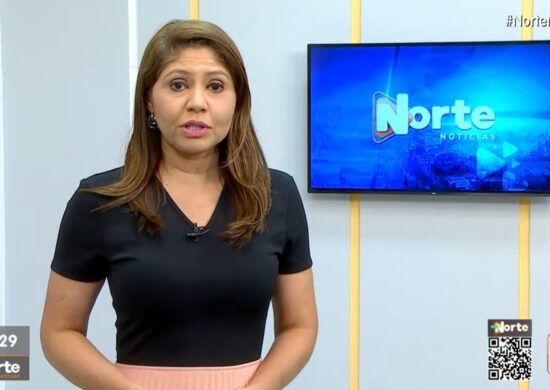 O Norte Notícias é apresentado por Mariana Rocha – Foto: Reprodução/TV Norte Amazonas