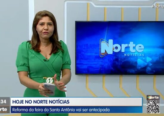 O Norte Notícias é apresentado por Mariana Rocha – Foto: Reprodução/TV Norte Amazonas