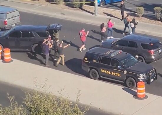 Autor do ataque ao campus de universidade em Las Vegas está morto, segundo polícia - Foto: Reprodução/X @Areyouok8888