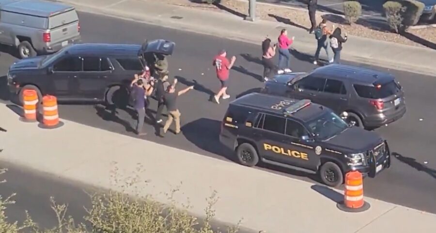 Autor do ataque ao campus de universidade em Las Vegas está morto, segundo polícia - Foto: Reprodução/X @Areyouok8888