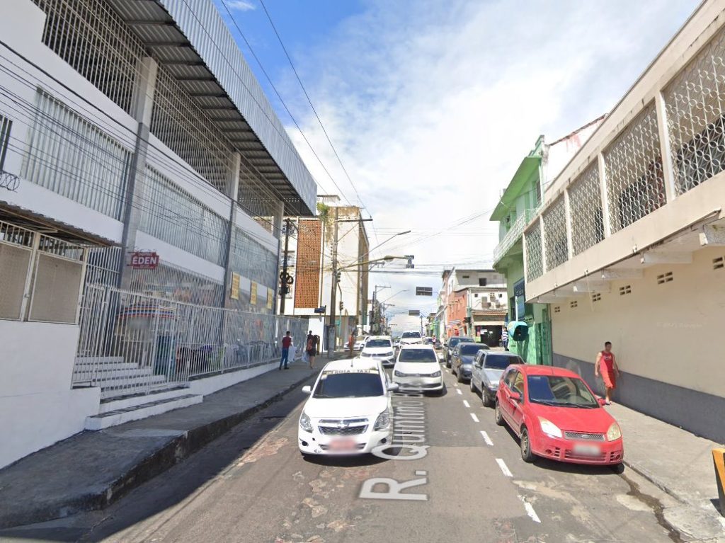 Hotéis clandestinos disputados ficam na rua Quintino Bocaiúva - Foto: Reprodução/GoogleMaps