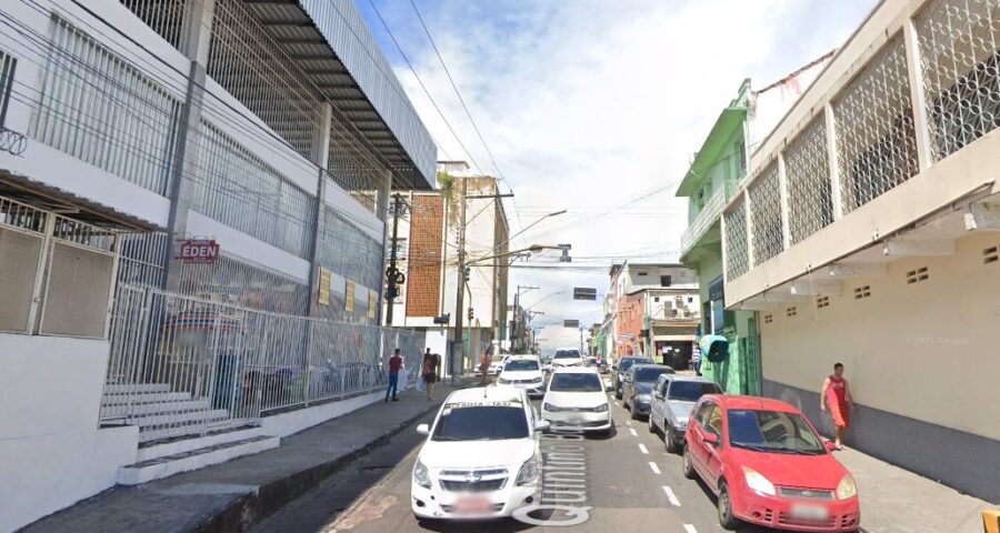 Hotéis clandestinos disputados ficam na rua Quintino Bocaiúva - Foto: Reprodução/GoogleMaps