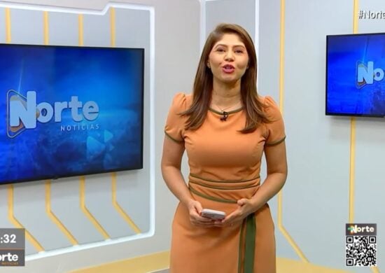 O Norte Notícias é apresentado por Mariana Rocha – Foto: Reprodução/TV Norte Amazonas