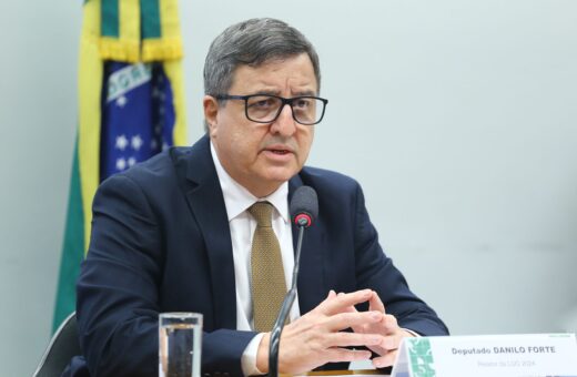 Deputado Danilo Forte (UNIÃO-CE), durante discussão do Relatório Preliminar na comissão - Foto: Vinicius Loures/Câmara dos Deputados