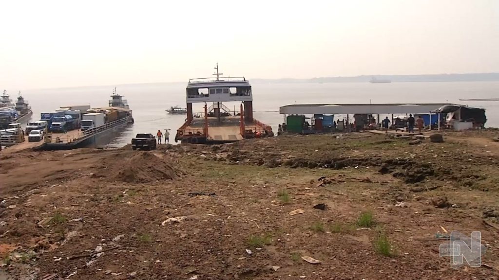 Novo porto de Manaus é uma das prioridades do PAC do Governo Federal – Foto: Reprodução/TV Norte Amazonas