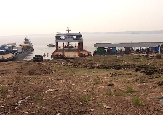 Novo porto de Manaus é uma das prioridades do PAC do Governo Federal – Foto: Reprodução/TV Norte Amazonas