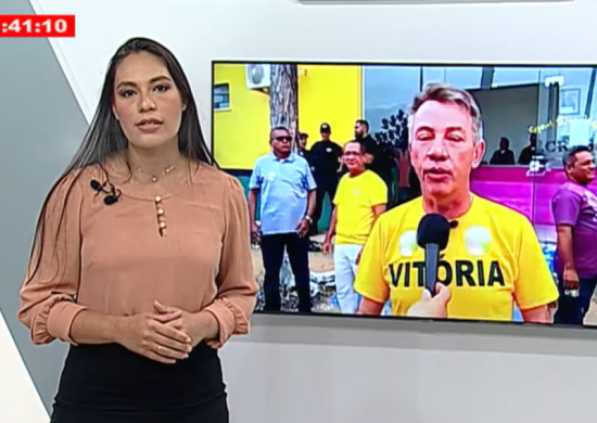 O jornal Roraima Urgente 1ª edição é apresentado por Isabela Bastos – Foto: Reprodução/Grupo Norte RR