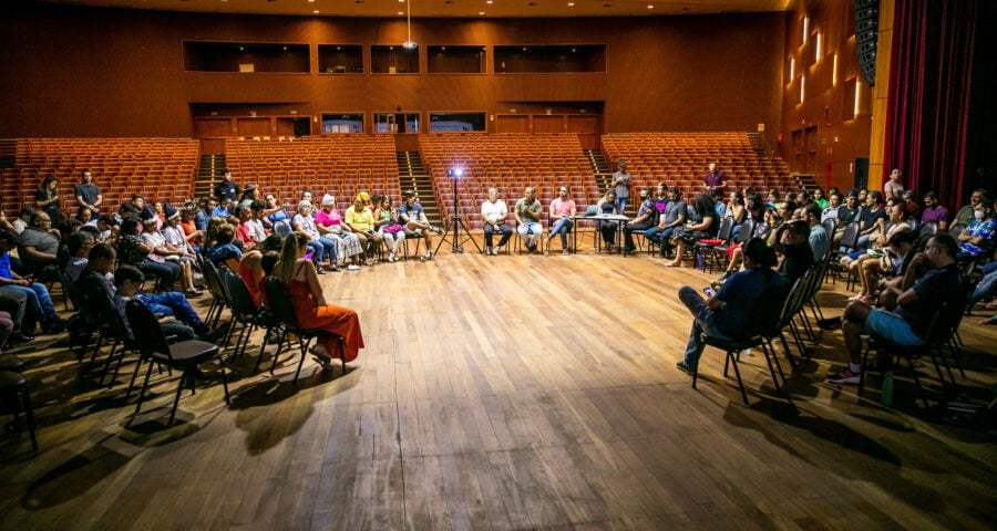 Reunião sobre a Lei Paulo Gustavo no Teatro Municipal de Boa Vista-RR - Foto: Prefeitura de Boa Vista