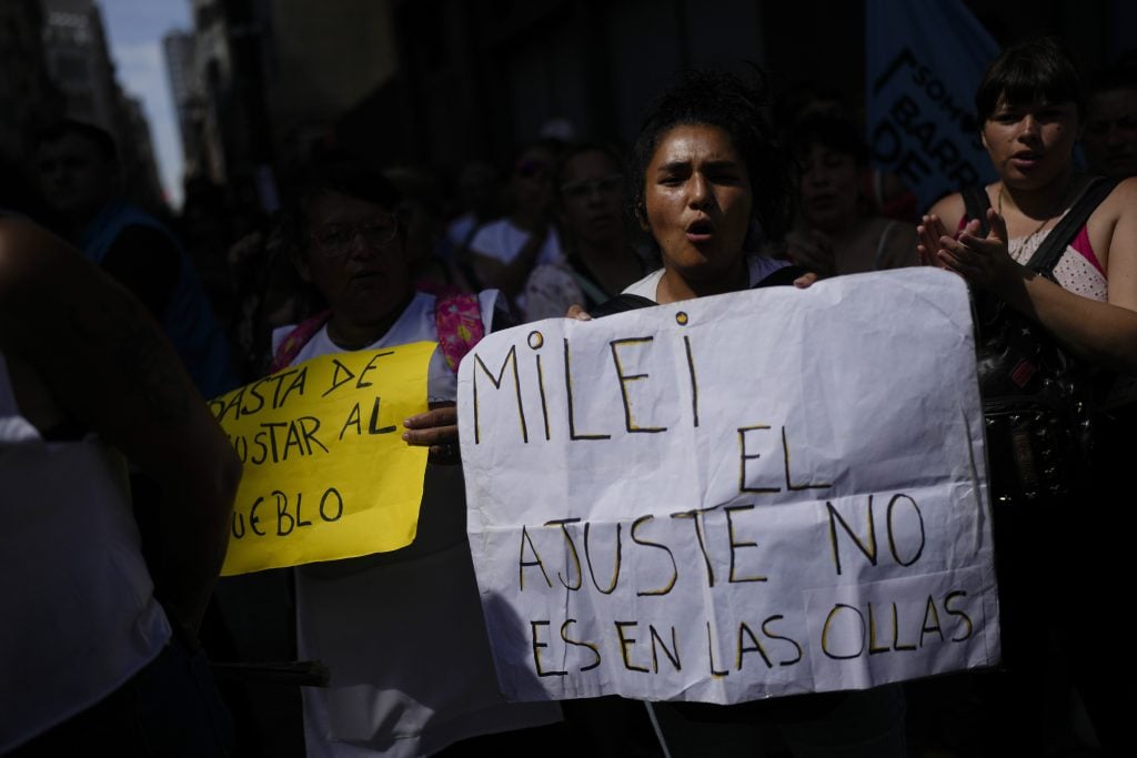 Argentina-de-Milei-tem-dia-de-greve-geral-contra-medidas
