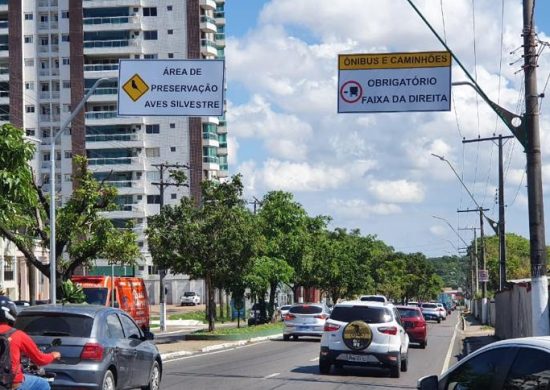 Trânsito na avenida Ephigênio Salles terá intervenções - Foto: Divulgação/Semcom