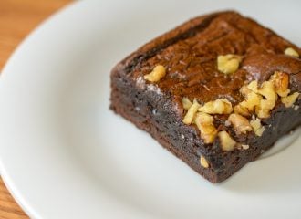 Receita de Brownie Fit