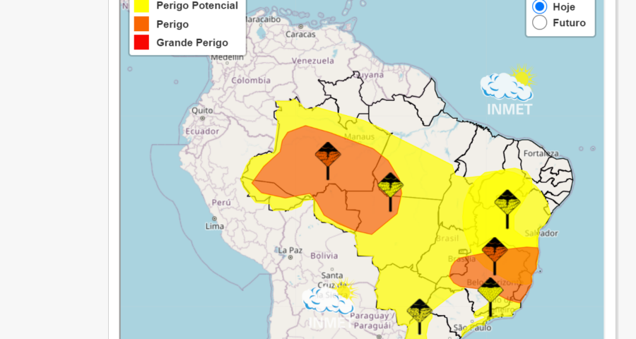 Semana de tempo instável e chuvas intensas no Tocantins; Fenômenos meteorológicos afetam a Região