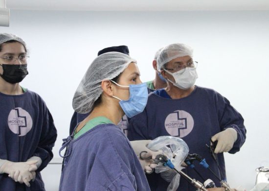 Cirurgia de retirada de pedra na vesícula é realista pelo SUS no Hospital Adriano Jorge - Foto: Divulgação/Daniel Jordano