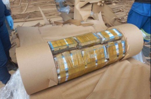 PF mira turcos que exportam cocaína em bobinas de papel para a Europa