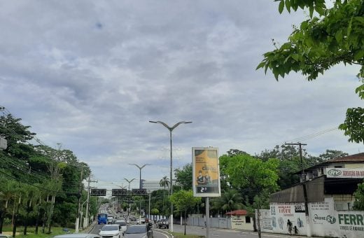 Previsão do tempo: Céu com muitas nuvens em Manaus - Foto: Portal Norte