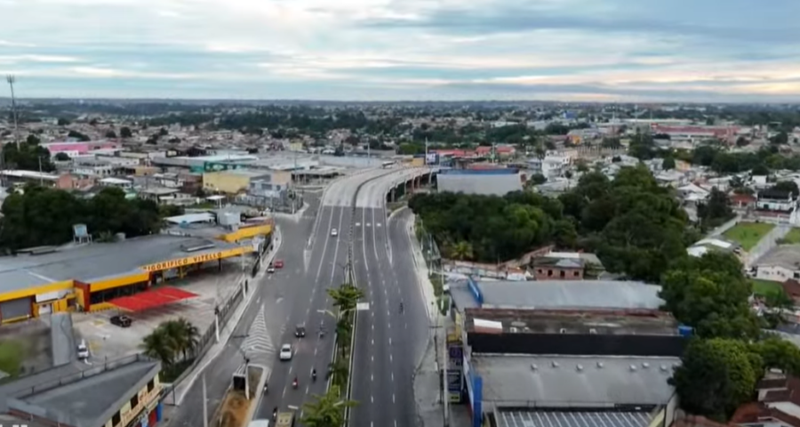 A previsão do tempo para manhã, tarde e noite é de muitas nuvens com pancadas de chuva e trovoadas isoladas - Foto: TV Norte