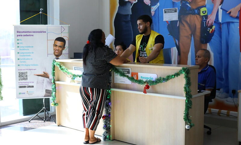 Sine Manaus oferta 692 vagas de emprego nesta segunda-feira, 29