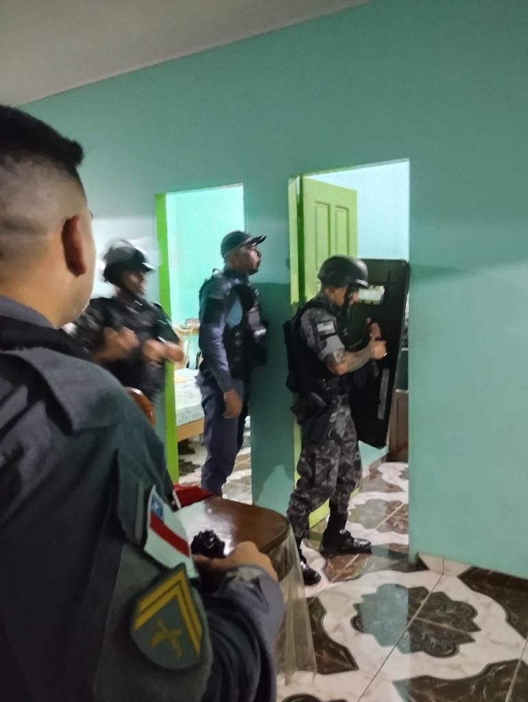 Negociação para liberação do refém durou horas - Foto: Divulgação/PMAM
